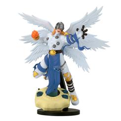 Presencia imponente, diseño celestial y una escena que transmite toda la fuerza de Digimon Adventure desde el primer vistazo. La figura Angemon Digivice Figure Digimon Adventure de Banpresto