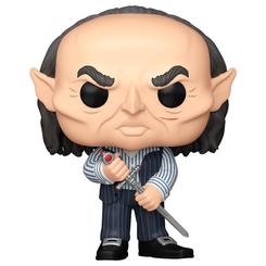 La intensidad de un personaje puede expresarse en los pequeños detalles, y esta figura de vinilo Funko Pop de Griphook lo demuestra con una presencia marcada y un diseño que transmite la esencia del enigmático duende del banco Gringotts. 