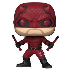 Funko Pop Daredevil Born Again lleva la intensidad del universo Marvel a una figura de colección con una imagen rotunda, reconocible y especialmente atractiva para quienes valoran los personajes con personalidad fuerte