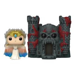 Figura POP Town Masters of the Universe Sorceress with Castle Grayskull Live Action, una pieza espectacular que transforma cualquier colección en un escaparate con auténtica presencia.