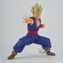 La fuerza de los Saiyajin se concentra en esta impactante figura de Son Gohan “Blood of Saiyans” de Banpresto, esculpida con un realismo extraordinario en PVC de alta resistencia y alcanzando los 12?cm de altura. 