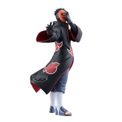 Máscara en espiral, capa al viento y chakra contenido: la Figura Tobi Vibration Stars de Naruto Shippuden captura el misterio del miembro de Akatsuki con una pose dinámica que parece congelar un jutsu en pleno gesto.