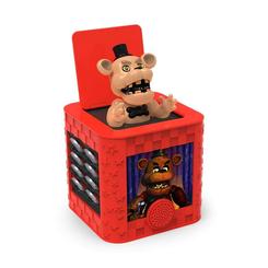 ¡Prepárate para una experiencia llena de emoción y sustos con el juego de mesa Five Nights at Freddy's Scare-in-the-Box!

En este emocionante juego inspirado en la exitosa serie