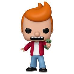 El inconfundible gesto de Philip J. Fry convertido en una pieza de colección que transmite humor, nostalgia y cultura pop desde el primer vistazo. Esta figura Funko Pop Futurama de 9 cm reproduce con gran fidelidad el icónico momento “Take My Money”