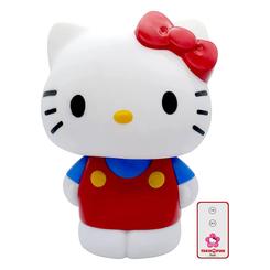 Si te gusta Hello Kitty y quieres iluminar tu habitación con un toque de ternura, no te pierdas esta lámpara LED de Hello Kitty de 40 cm. Esta adorable gatita difunde una luz suave gracias a sus LEDs, que puedes encender y apagar 