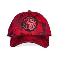 Gorra con el logo de Targaryen, basado en la franquicia de Juego de Tronos. Disfruta con esta gorra de este divertido personaje, y revive todas las aventuras de la casa Targaryen. 