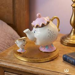 La caja joyero de la Señora Potts y Chip convierte un recuerdo inolvidable en una pieza decorativa con encanto propio, pensada para quienes buscan un artículo especial de La Bella y la Bestia 