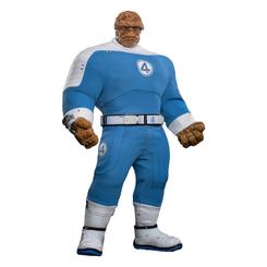 Fuerza colosal con alma de héroe. Sideshow y Hot Toys presentan The Thing – Movie Masterpiece (escala 1/6, 31 cm) inspirado en The Fantastic Four: First Steps. 