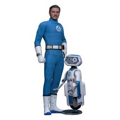 Elegancia retro-futurista y opciones de exposición a otro nivel. Hot Toys / Sideshow presentan el 2-Pack Movie Masterpiece a escala 1/6 (30 cm) de Mister Fantastic & H.E.R.B.I.E.