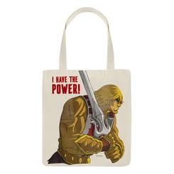 Bolsa oficial de He-Man basada en la saga de Masters del Universo. La bolsa está realizada en algodón. Esta bolsa es ideal para hacer tus compras del día a día, o para llevar lo necesario para pasar un día en Eternia