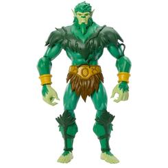 Moss Man vuelve a destacar con fuerza en esta figura Masters of the Universe Origins Cartoon Collection, una recreación que captura a la perfección el aspecto vegetal y salvaje del personaje tal y como se mostraba en la serie animada clásica. 
