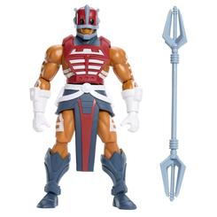 Zodak se presenta con una presencia imponente en esta figura Masters of the Universe Origins Cartoon Collection, una pieza que refleja con precisión el estilo visual de la serie animada clásica y refuerza el valor histórico del personaje 