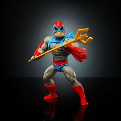 Figura de Stratos basada en la serie de He-man y los Masters del Universo también conocido como MOTU. En esta ocasión Mattel ha realizado una nueva colección Origins para la serie de Netflix Masters of the Universe.