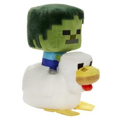 El Peluche Minecraft Chicken Jockey Deluxe 20 cm reúne en una sola pieza uno de los personajes más reconocibles y divertidos del universo Minecraft, con un diseño inspirado directamente en el videojuego