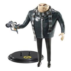 Figura articulada de Gru basado en la saga de Mi Villano Favorito. Puedes mover tus brazos y piernas. Mide aproximadamente 16 cm. El regalo perfecto para fans de los Minions