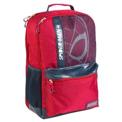 Un estallido de energía arácnida convierte tu día a día en una aventura con esta mochila casual de Spider-Man de 29,5 × 45 × 16 cm, diseñada en poliéster y PVC de alta resistencia para soportar el ritmo urbano más exigente.