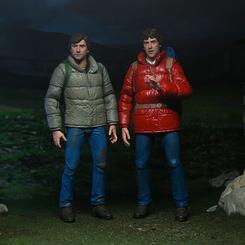 Para los amantes del cine de terror clásico, llega un espectacular set de figuras de "Un Hombre Lobo Americano en Londres". Este pack incluye a Jack y David, dos figuras articuladas de aproximadamente 18 cm