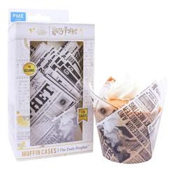 Prepárate para hornear con estilo con el Pack de Tulipas para Muffins "The Daily Prophet". Este juego incluye 24 cápsulas para muffins con forma de tulipán, diseñadas para agregar un toque de elegancia a tus creaciones culinarias.