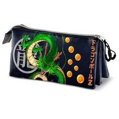 Resistencia legendaria con todo el carisma de Shenron. El Portatodo Plus Dragon Ball triple está pensado para aguantar el trote diario sin perder forma ni color gracias a su tejido de alta resistencia Ripstop 