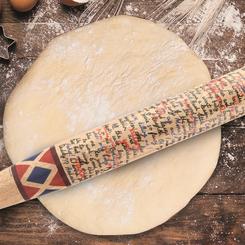 Rodillo de cocina con la forma del bate de baseball de Harley Quinn basada en la película de Escuadrón suicida (Suicide Squad). El complemento perfecto para cualquier cocina con un toque de locura.
