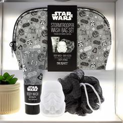 ¡Prepárate para una misión de belleza con el Set de Cosmética Storm Trooper de Star Wars! Esta fascinante bolsa te permitirá llevar contigo la esencia de los icónicos Storm Troopers mientras te cuidas y mimas con productos de alta calidad.
