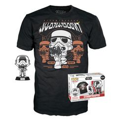 Funko nos presenta una nueva línea "POP! & Tee Box ". Cada set viene con una camiseta de alta calidad y una minifigura POP! La camiseta está realizada en 100% algodón. 