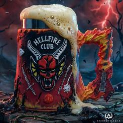 El poder visual del universo de Stranger Things cobra forma en esta espectacular jarra Hellfire Club Stranger Things, una pieza que destaca desde el primer vistazo por su diseño intenso