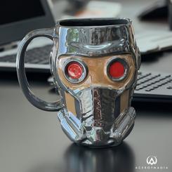 Despierta el héroe que llevas dentro cada mañana con la increíble Taza 3D casco de Star-Lord, inspirada en los Guardianes de la Galaxia.

Hecha de cerámica de alta calidad, esta taza te transportará directamente al universo