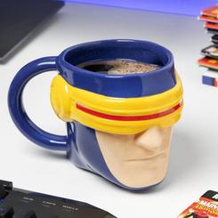 Con un diseño que no pasa desapercibido, esta taza de Cíclope de los X-Men convierte cada pausa para el café en una declaración de estilo. Fabricada en cerámica resistente y con un acabado brillante