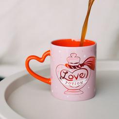 Elige la magia del amor con la taza premium de Harry Potter Poción Amortentia, una pieza encantadora que captura la esencia de la poción más poderosa del mundo mágico. 
