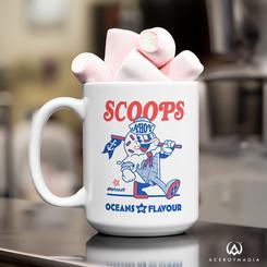 Descubre la taza perfecta para los verdaderos amantes de Stranger Things: la taza Stranger Things - Scoops Ahoy. Con un diseño cautivador y detalles únicos, esta taza te transportará al misterioso y emocionante mundo de la serie que tanto adoras.