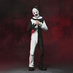 Revive el horror más perturbador de la gran pantalla con la figura articulada Ultimate Art the Clown de Terrifier, un escalofriante modelo de 17 cm que captura cada arruga de su sonrisa macabra