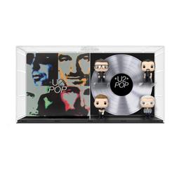 Si te gusta la música rock y eres fan de U2, no puedes perderte este increíble pack de figuras POP! que recrea la portada de su álbum Pop. Podrás disfrutar de los cuatro miembros de la banda irlandesa en versión POP!, con sus característicos atuendos