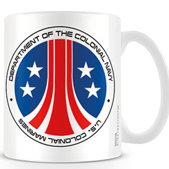 Taza oficial con el logo USCM (United States Colonial Marines) basada en la saga Alien de Ridley Scott. La taza está realizada en cerámica con una capacidad de 0,33 litros,