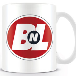 Taza oficial de la famosa empresa Buy n Large (BnL). basada en la película de la factoría Disney - Pixar WALL·E, realizada en cerámica con una capacidad de 0,33 litros, incluye grabados en el exterior.