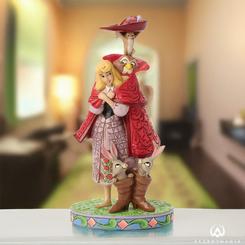 Adéntrate en el encantador mundo de los clásicos de Disney con esta cautivadora figura de la Princesa Aurora y sus amigos del bosque. Con un tamaño aproximado de 25 x 11 x 14 cm