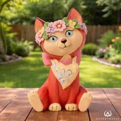 Añade un toque de maravilla a tu colección con la encantadora figura de Dinah, el adorable gato de Alicia en el País de las Maravillas. Esta pieza, esculpida en resina por el talentoso Jim Shore