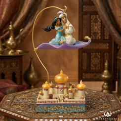 La magia del cine cobra forma en esta elegante figura Aladdin y Jasmine Disney, una pieza decorativa que transmite romance, aventura y fantasía desde el primer vistazo. 