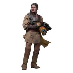 Descubre una joya de colección imprescindible: la figura a escala 1/6 de Leia Organa disfrazada de Boushh. Cada detalle —desde la textura realista del traje hasta el casco con efectos de desgaste
