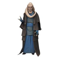 Con la presencia sombría que domina los pasillos del palacio de Jabba, Bib Fortuna llega en escala 1:6 y 32 cm de alto para imponer su autoridad en tu colección Star Wars. 