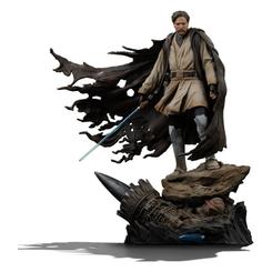 Una pieza de colección que impone respeto desde el primer vistazo: la Star Wars Art Scale Statue 1/10 Obi-Wan Signatures de Iron Studios captura al Maestro Jedi con una presencia serena y poderosa