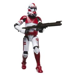 Disciplina imperial y presencia retro en formato de bolsillo. Esta figura Imperial Shock Trooper – Star Wars: The Clone Wars (The Vintage Collection) mide 9,5cm, cuenta con cabeza, brazos