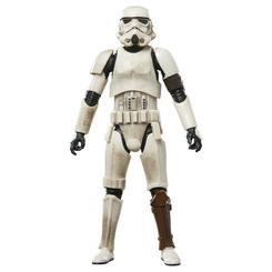 Presencia imperial en estado puro: el Imperial Remnant Stormtrooper Black Series 15 cm convierte cualquier estantería en un fragmento de Star Wars: The Mandalorian & Grogu con un realismo que se aprecia al primer vistazo. 