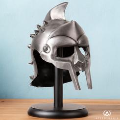 Réplica inspirada en el Casco del Español de la película Gladiator, esta preciosa pieza de coleccionista es totalmente funcional y realizado en acero, presenta un acabado de acero envejecido y lleva forro ajustable.