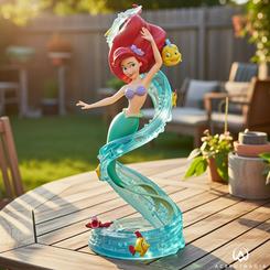 Figura Ariel 30 Aniversario, basada en el clásico de Disney La Sirenita. Celebra el 30 aniversario de La Sirenita de Disney con esta dinámica figura 
