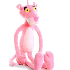 Revive la elegancia y el humor de uno de los personajes más emblemáticos de la animación con este adorable peluche oficial de la Pantera Rosa. Basado en el personaje original de la mítica serie animada