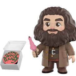 Figura de Rubeus Hagrid realizada en vinilo perteneciente a la línea ¡5 Estrellas! de Funko. La figura tiene una altura aproximada de 8 cm., y está basada en la saga de películas de Harry Potter.