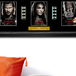 Film Cell Edición Limitada del Super Héroe de Marvel Thor interpretada por Chris Hemsworth. Edición Limitada a 1.000 unidades.