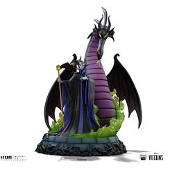 La oscuridad más elegante de Disney cobra vida en esta espectacular estatua Maléfica Disney de la línea Disney Villains, una pieza con presencia imponente que convierte cualquier colección en un auténtico