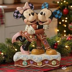 La dulzura más festiva de Disney se convierte en una escena irresistible en esta figura decorativa que combina ternura, tradición y un diseño lleno de detalles. Creada por Jim Shore, esta figura Disney Mickey y Minnie